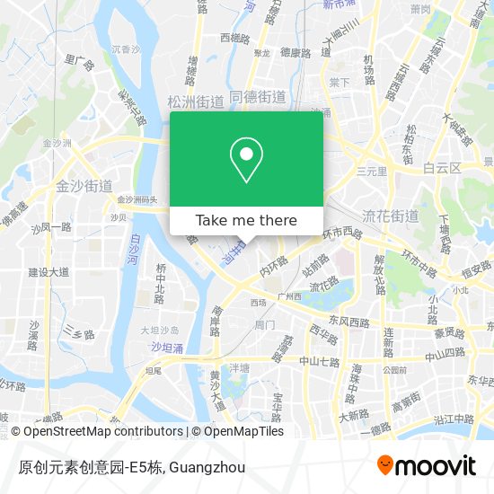 原创元素创意园-E5栋 map