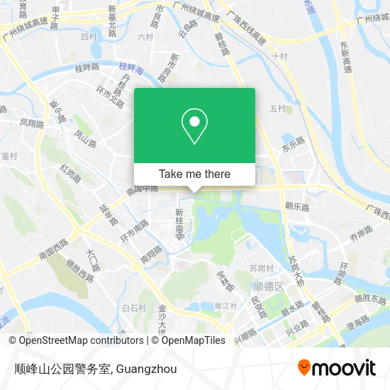 顺峰山公园警务室 map