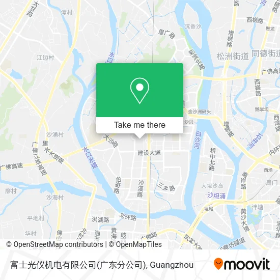 富士光仪机电有限公司(广东分公司) map