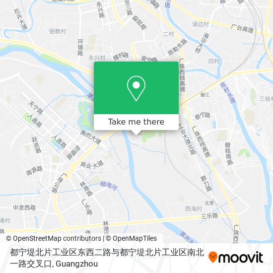 都宁堤北片工业区东西二路与都宁堤北片工业区南北一路交叉口 map
