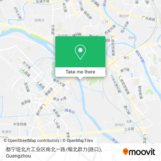 都宁堤北片工业区南北一路/顺北群力(路口) map