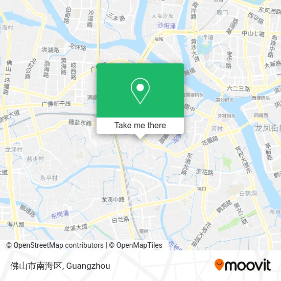 佛山市南海区 map