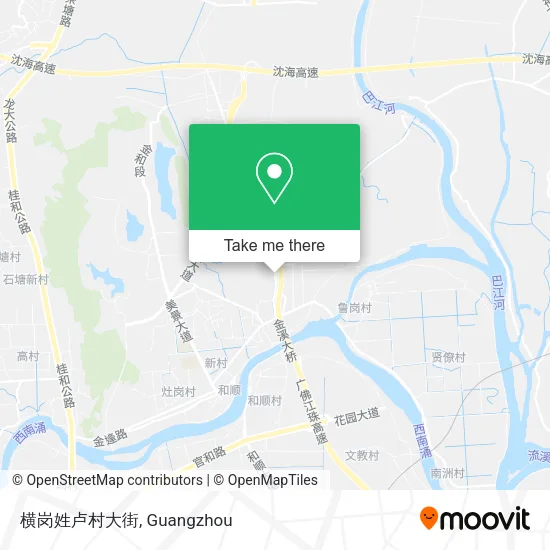 横岗姓卢村大街 map