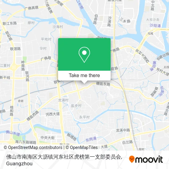 佛山市南海区大沥镇河东社区虎榜第一支部委员会 map