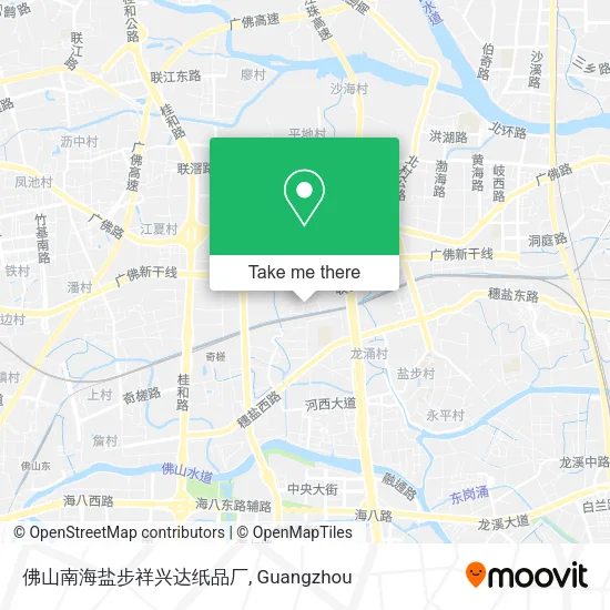 佛山南海盐步祥兴达纸品厂 map