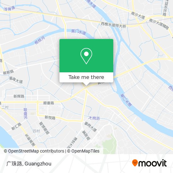 广珠路 map