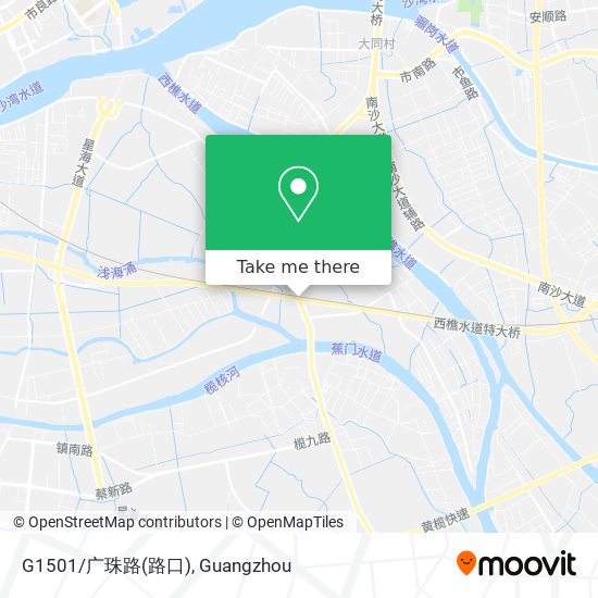 G1501/广珠路(路口) map