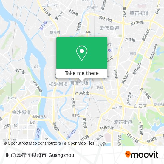 时尚鑫都连锁超市 map