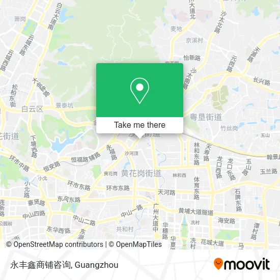 永丰鑫商铺咨询 map