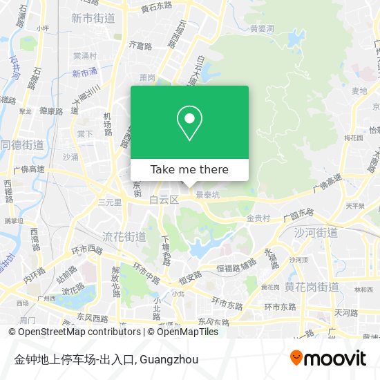 金钟地上停车场-出入口 map
