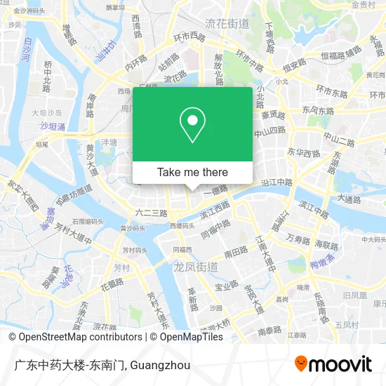 广东中药大楼-东南门 map