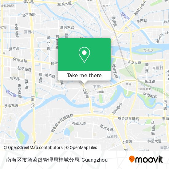 南海区市场监督管理局桂城分局 map