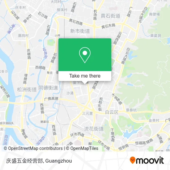 庆盛五金经营部 map