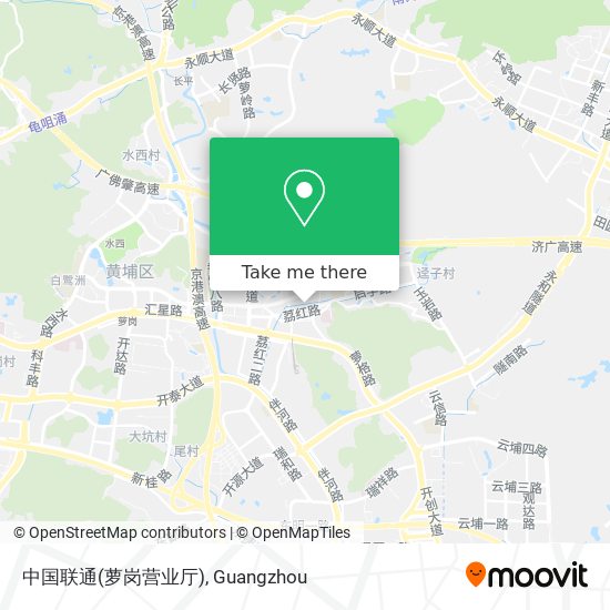 中国联通(萝岗营业厅) map