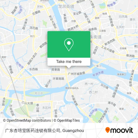 广东杏培堂医药连锁有限公司 map