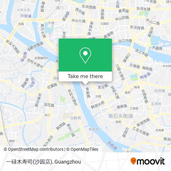 一碌木寿司(沙园店) map