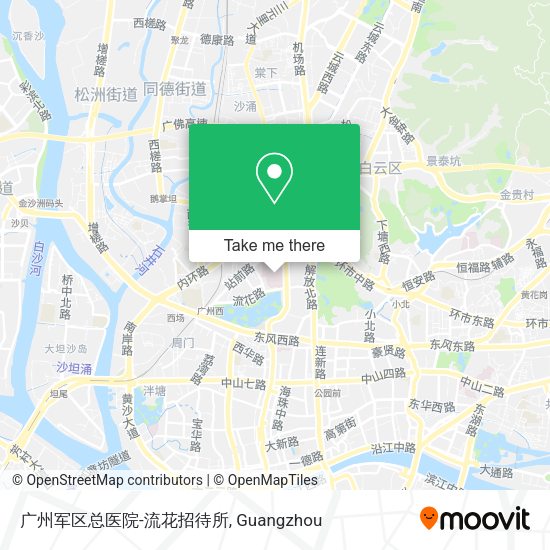 广州军区总医院-流花招待所 map