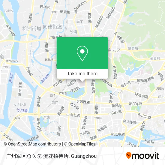广州军区总医院-流花招待所 map