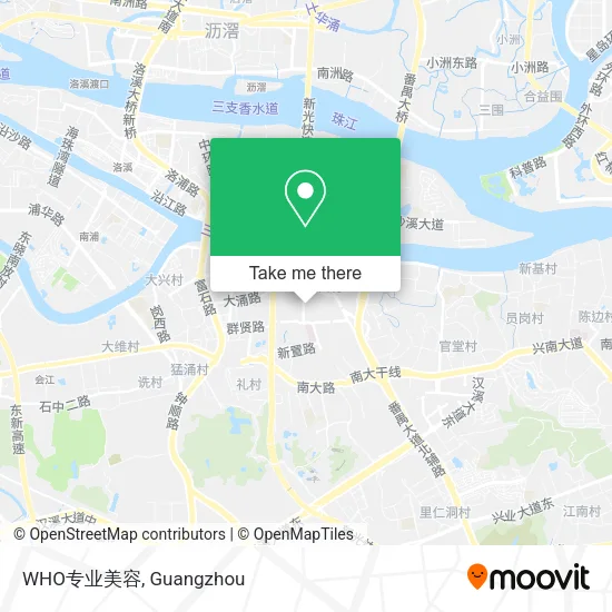 WHO专业美容 map