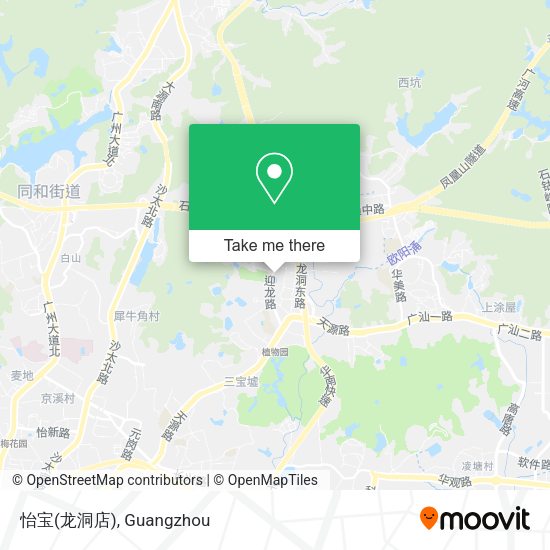怡宝(龙洞店) map