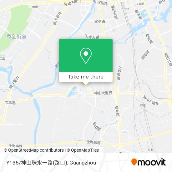 Y135/神山珠水一路(路口) map