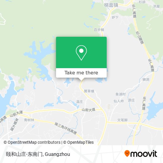 颐和山庄-东南门 map