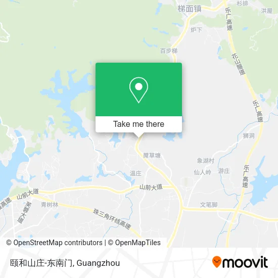颐和山庄-东南门 map