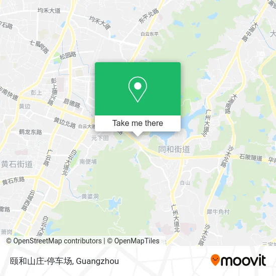 颐和山庄-停车场 map