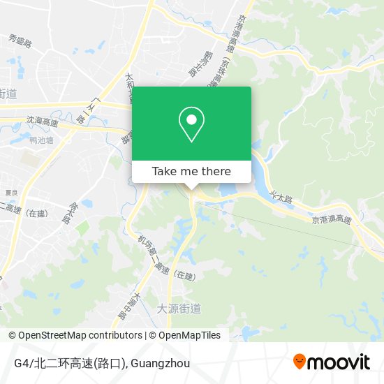 G4/北二环高速(路口) map