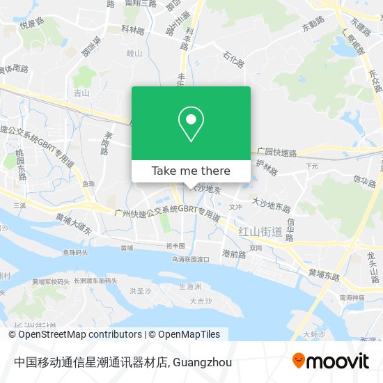 中国移动通信星潮通讯器材店 map