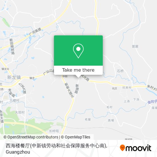 西海楼餐厅(中新镇劳动和社会保障服务中心南) map