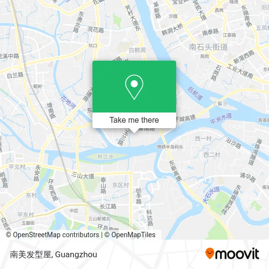 南美发型屋 map