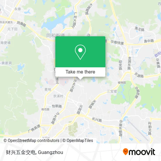 财兴五金交电 map