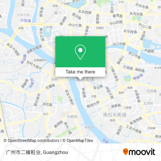 广州市二橡鞋业 map