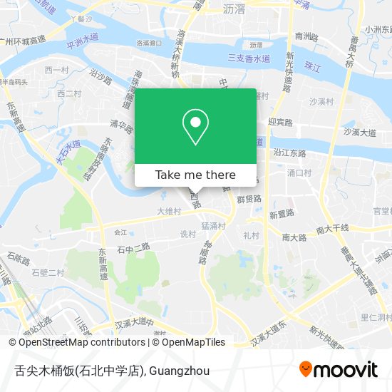 舌尖木桶饭(石北中学店) map