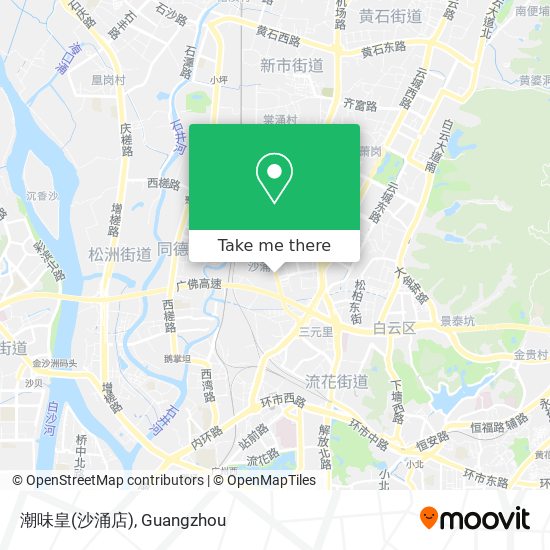 潮味皇(沙涌店) map