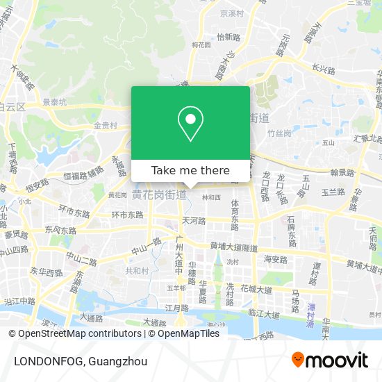 LONDONFOG map