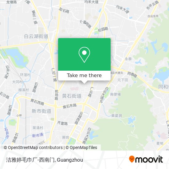 洁雅婷毛巾厂-西南门 map