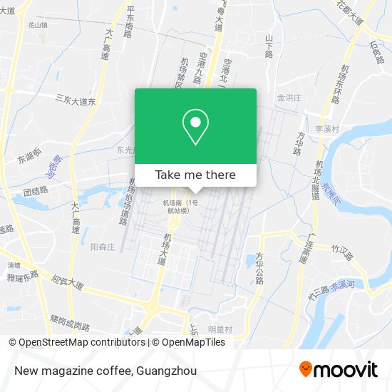 New magazine coffee map