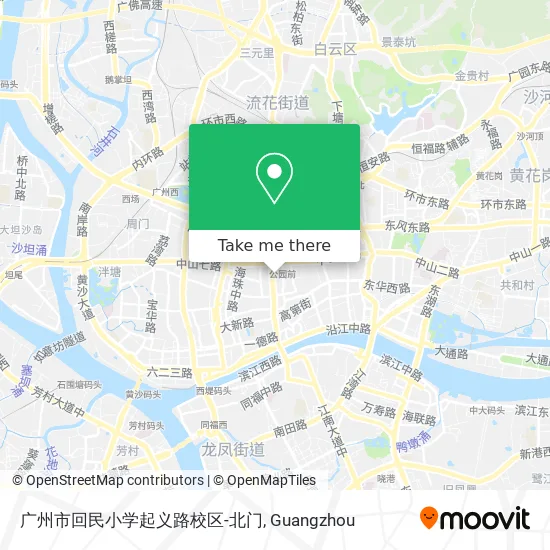 广州市回民小学起义路校区-北门 map