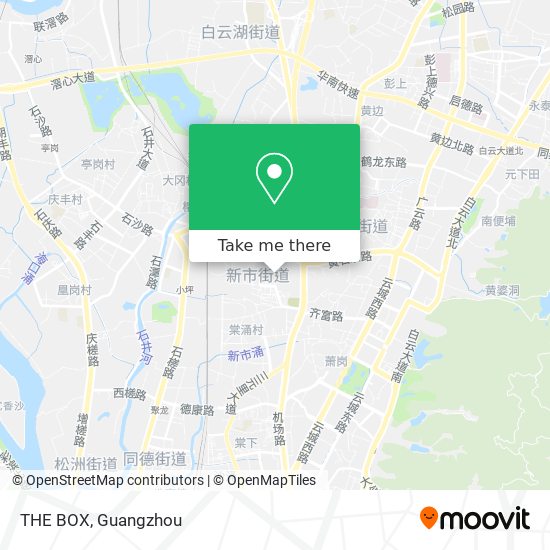 THE BOX map