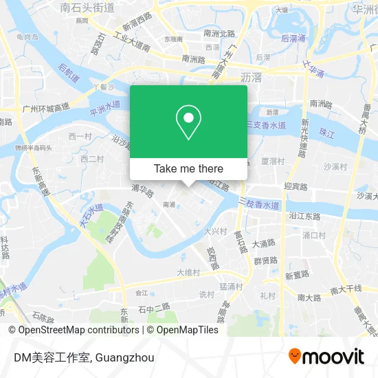 DM美容工作室 map