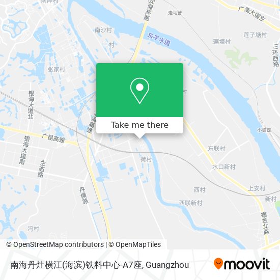 南海丹灶横江(海滨)铁料中心-A7座 map