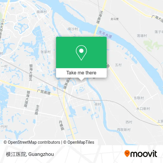 横江医院 map