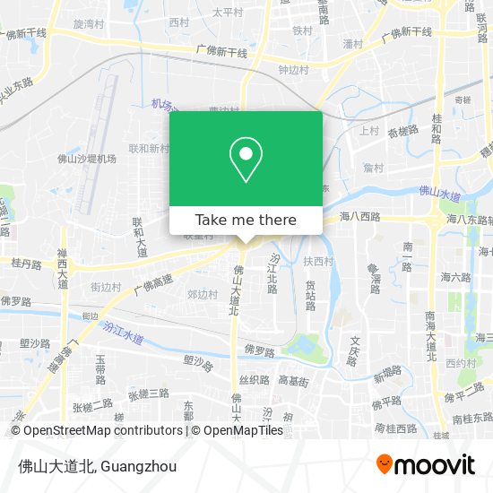 佛山大道北 map