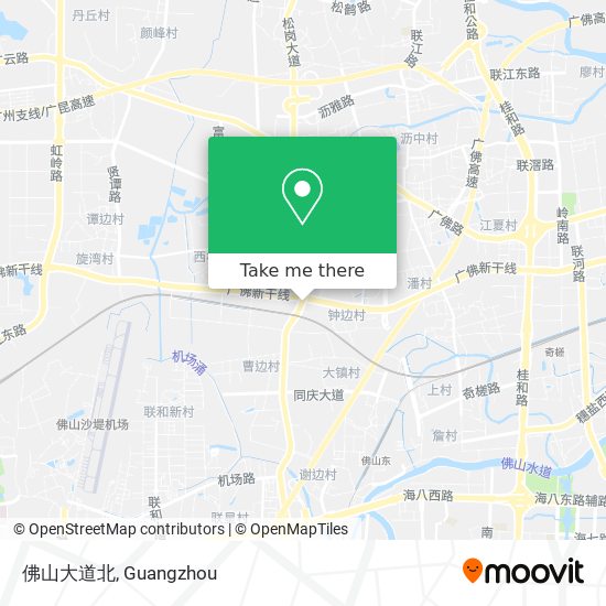 佛山大道北 map