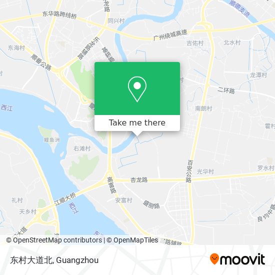 东村大道北 map