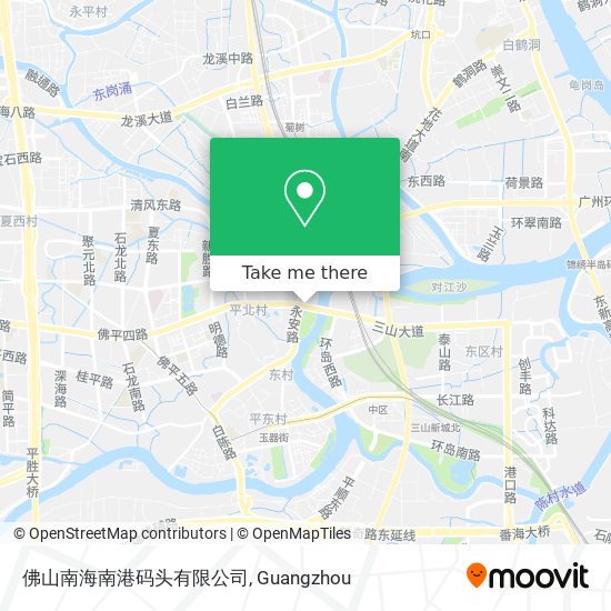 佛山南海南港码头有限公司 map