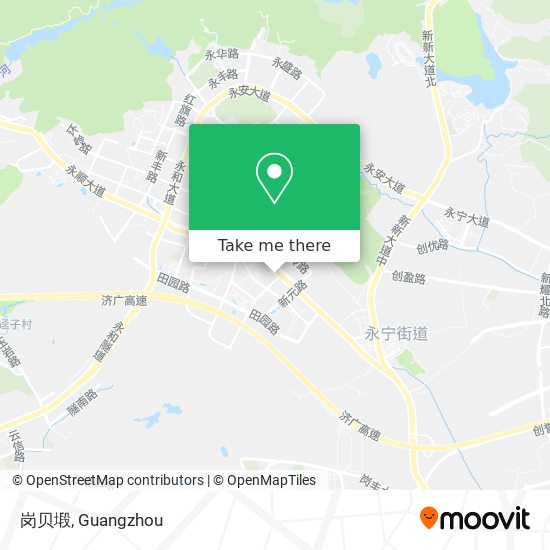 岗贝塅 map