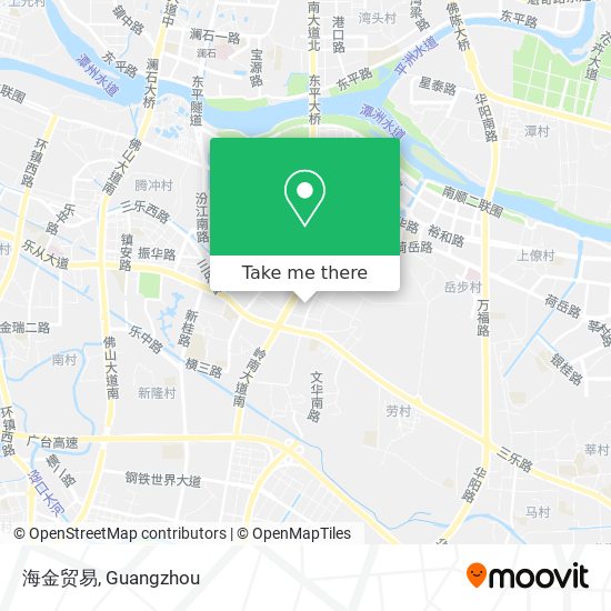 海金贸易 map